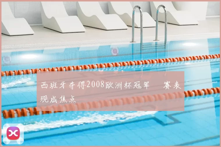 西班牙夺得2008欧洲杯冠军 決赛表现成焦点
